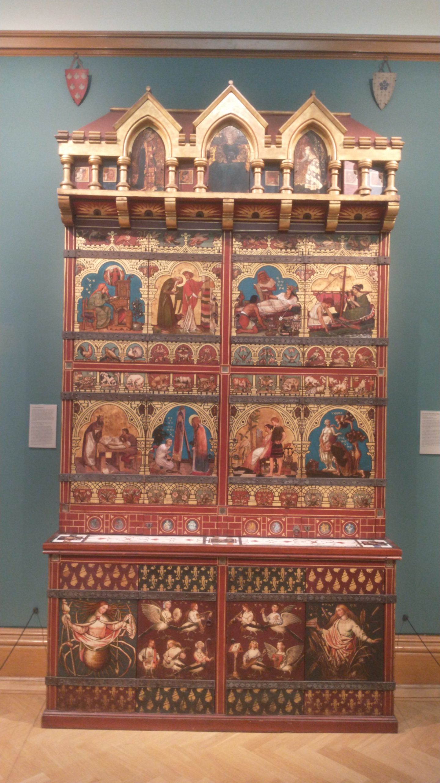 Ashmolean Advent Calendar, William Burges & the Singing Pierides