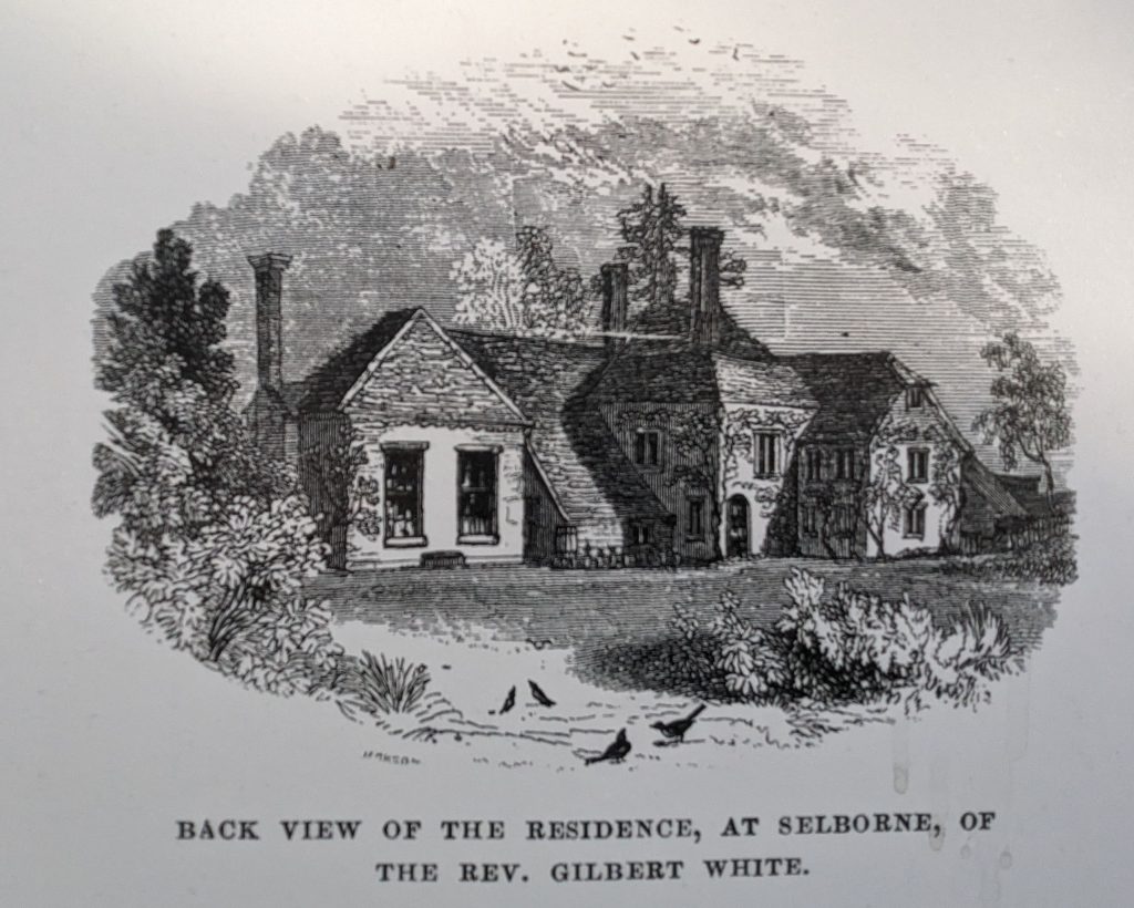 Engraving of Gilbert White's House