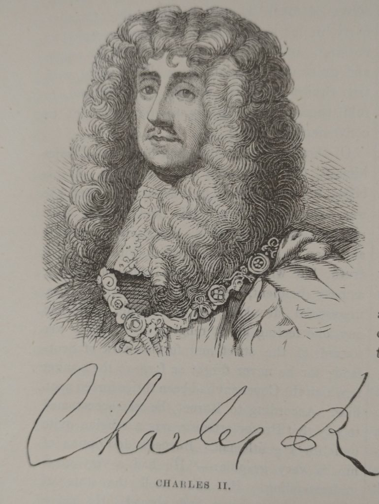 Charles II from an old illustration