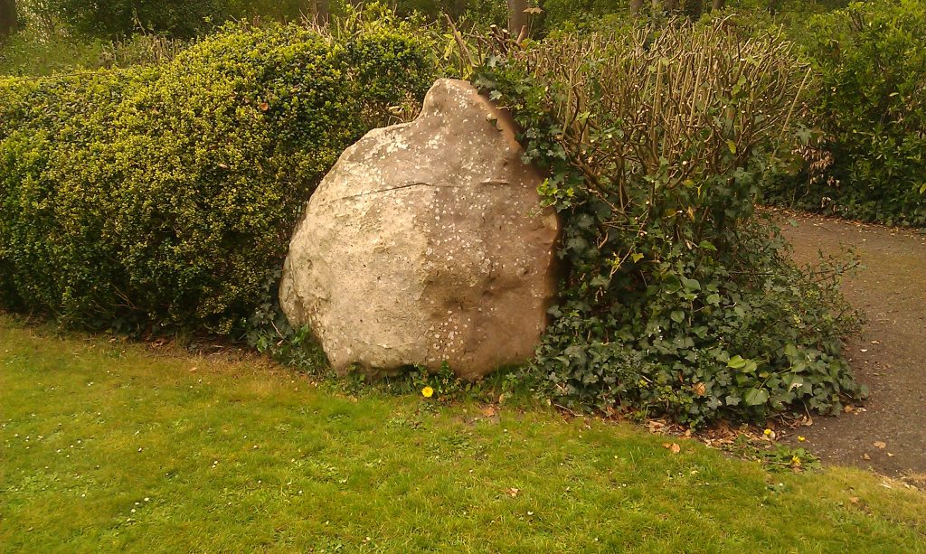 Sarsen stone at Max Gate